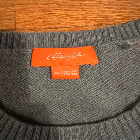 Christopher Fischer , size small, Grey and Black, Cashmere - Picture 10 of 10